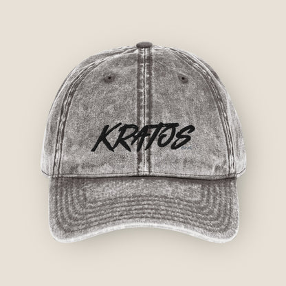 Kratos Vintage Cotton Twill Hat