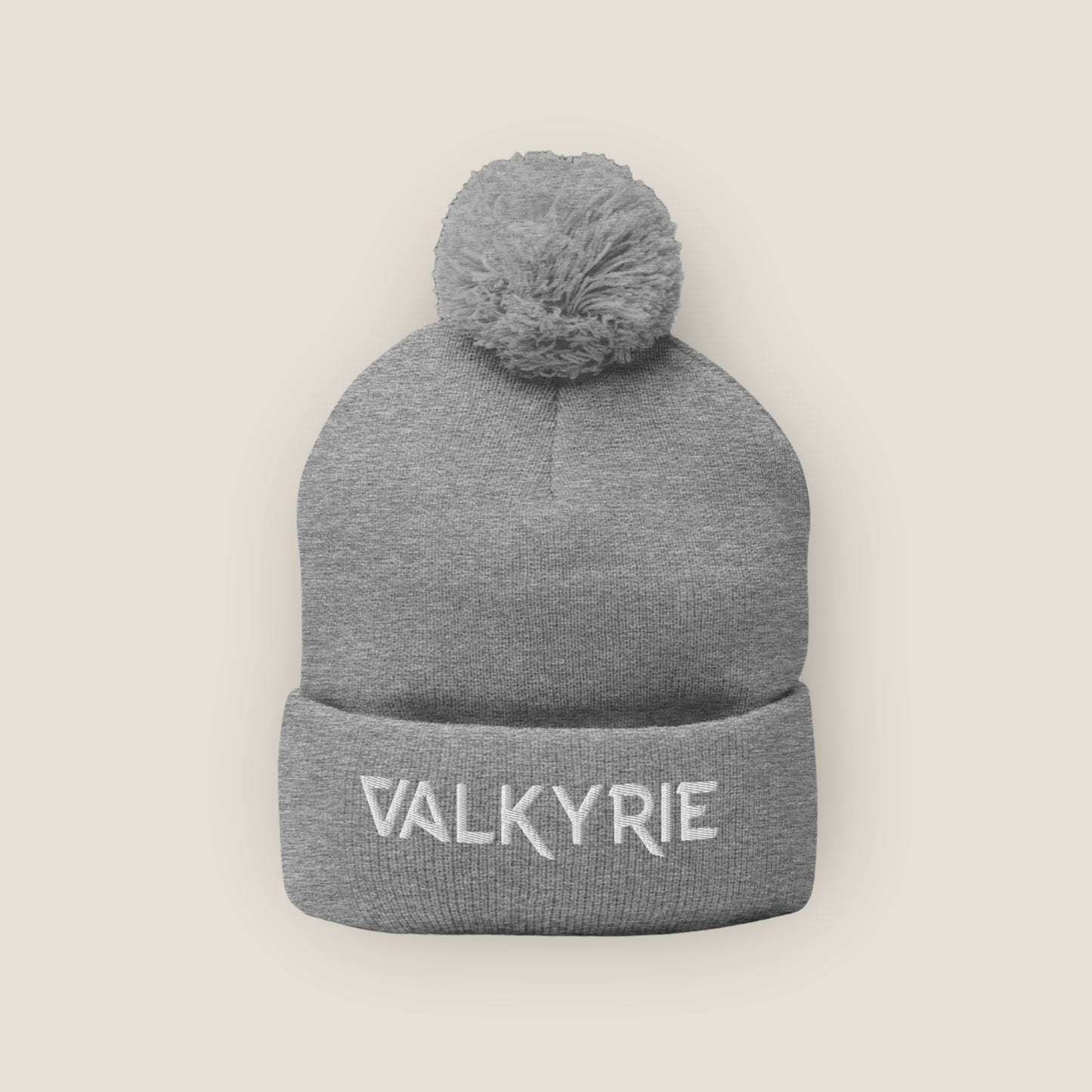 Valkyrie Nordic Pom Beanie