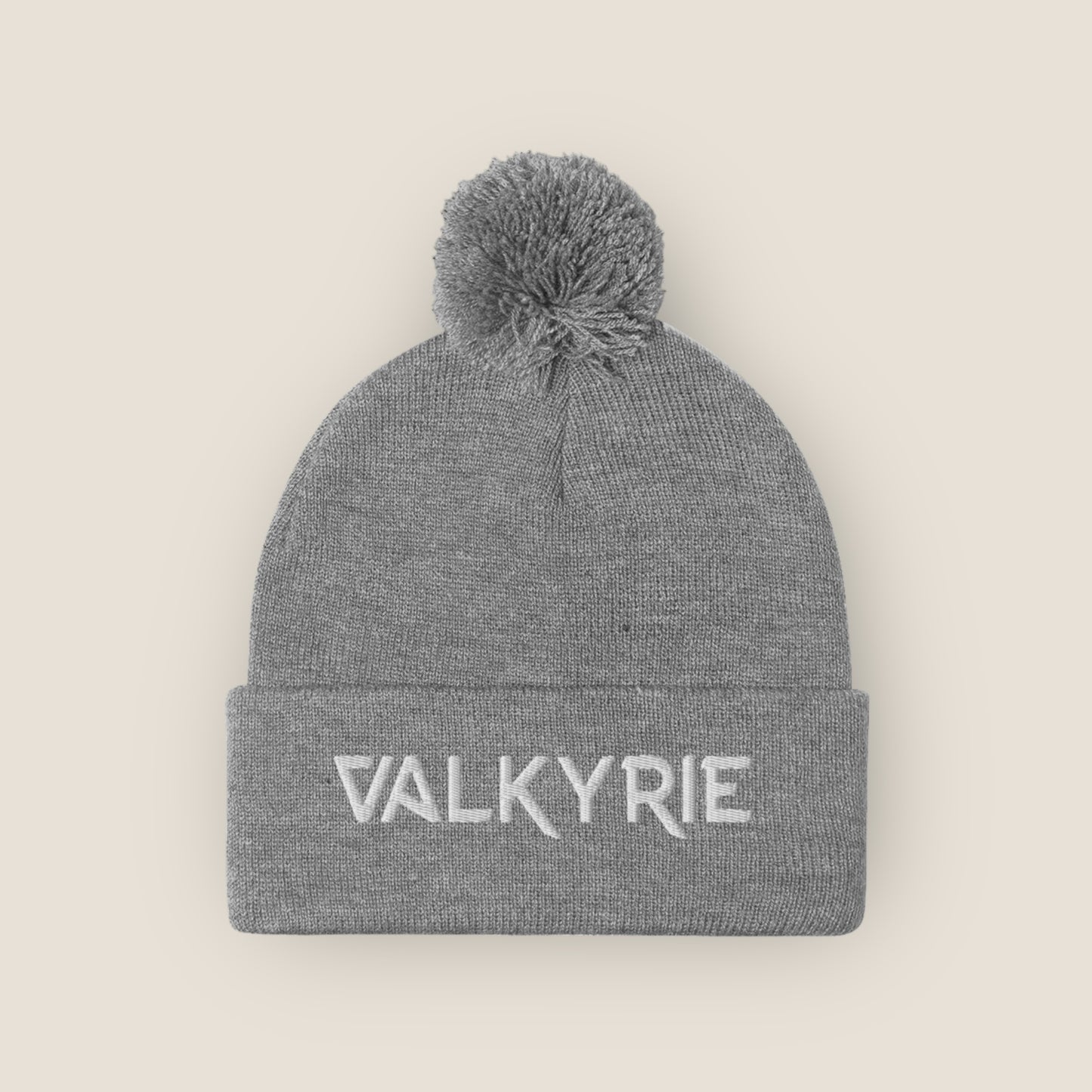 Valkyrie Nordic Pom Beanie