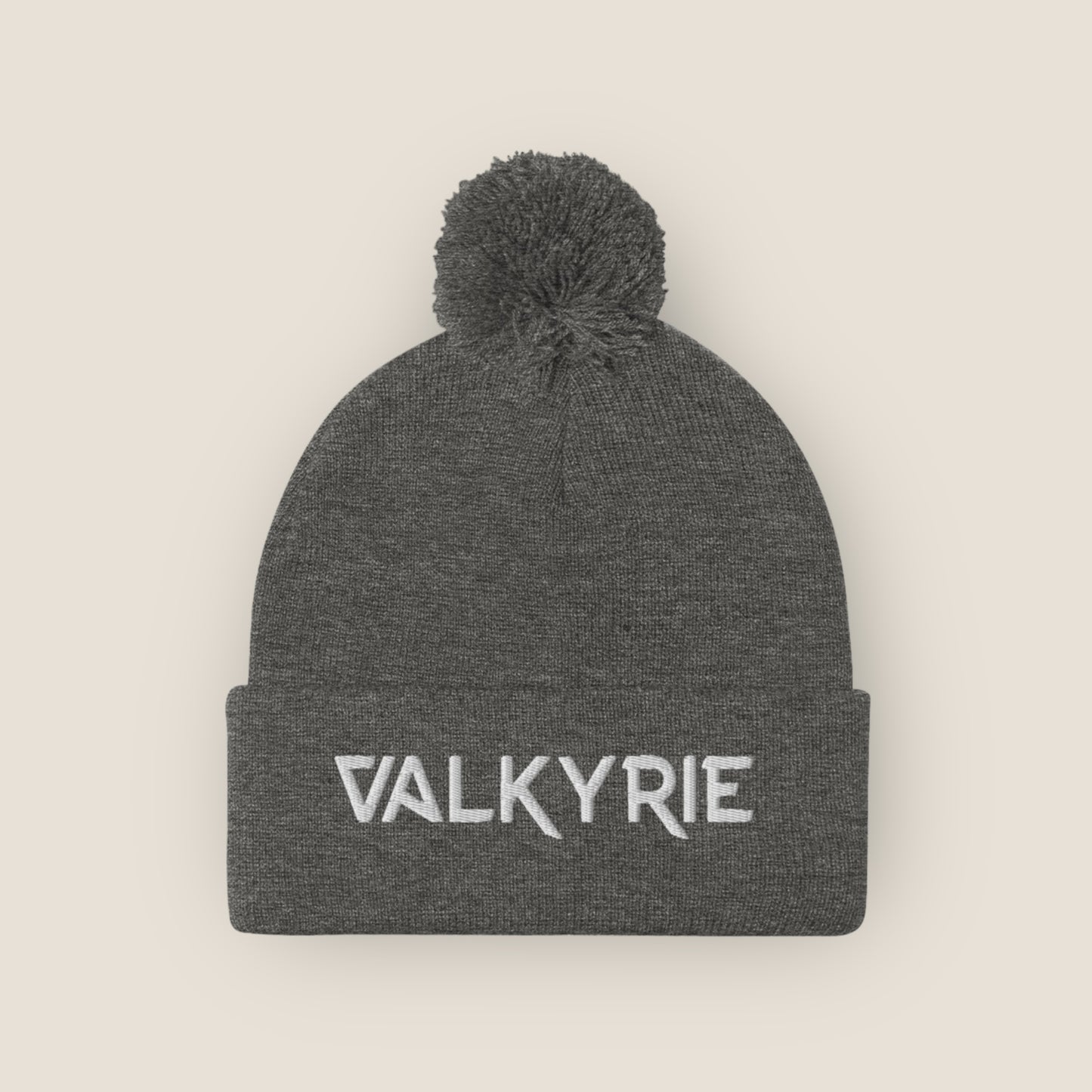 Valkyrie Nordic Pom Beanie