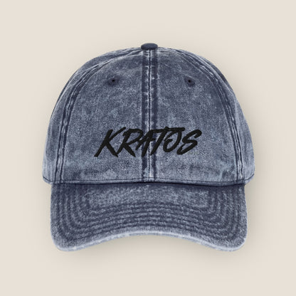 Kratos Vintage Cotton Twill Hat