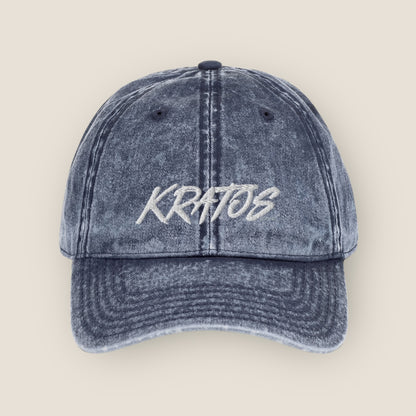 Kratos Vintage Cotton Twill Cap