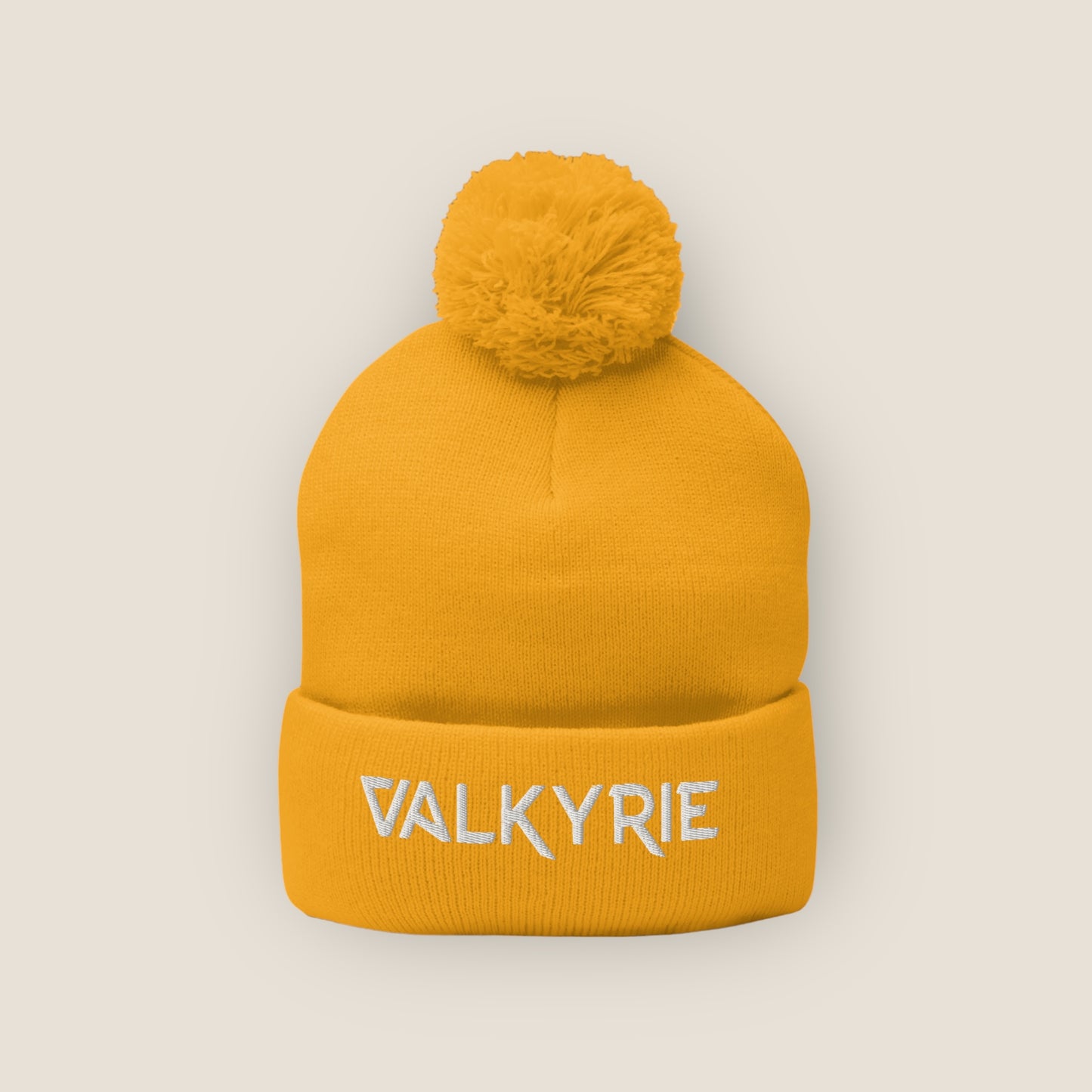 Valkyrie Nordic Pom Beanie